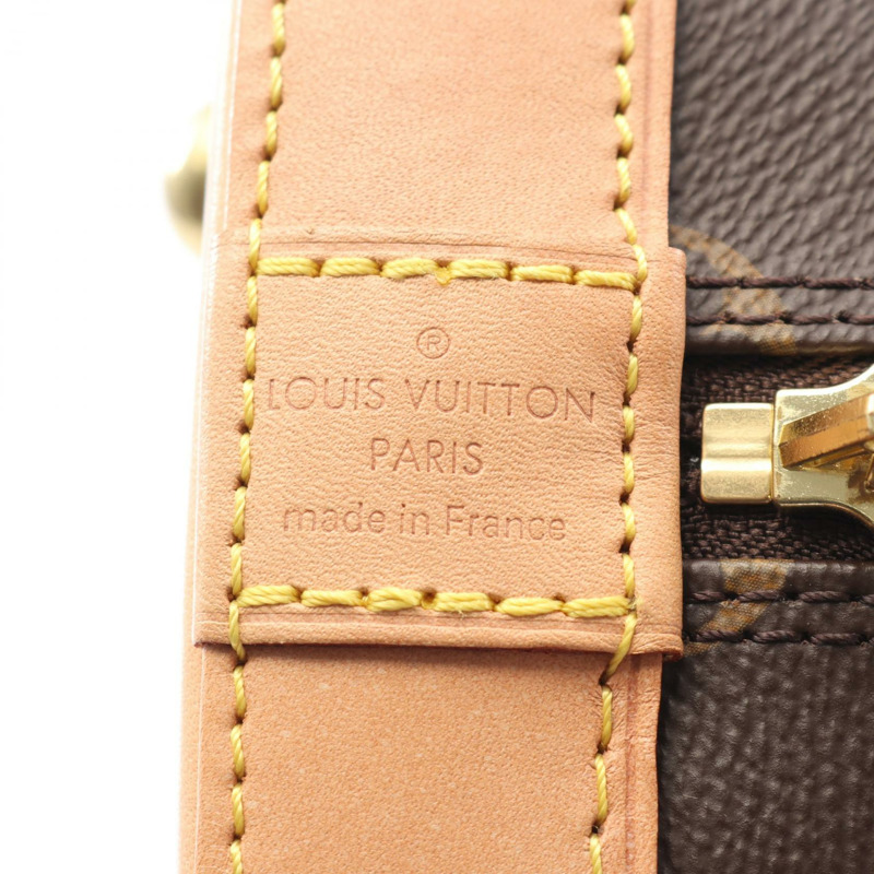 路易威登 Alma 手提包 M53151 Monogram 帆布皮革棕色二手 LV-3