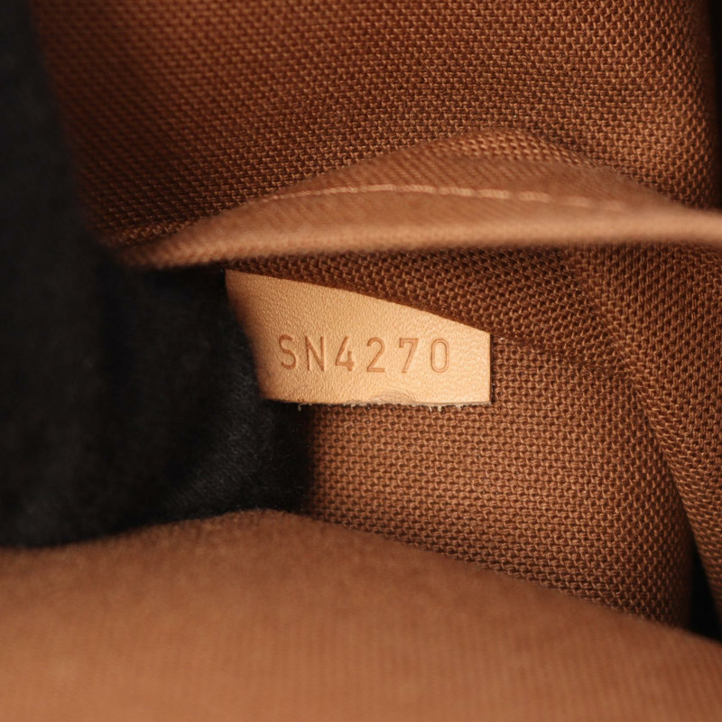 路易威登 Alma 手提包 M53151 Monogram 帆布皮革棕色二手 LV-4