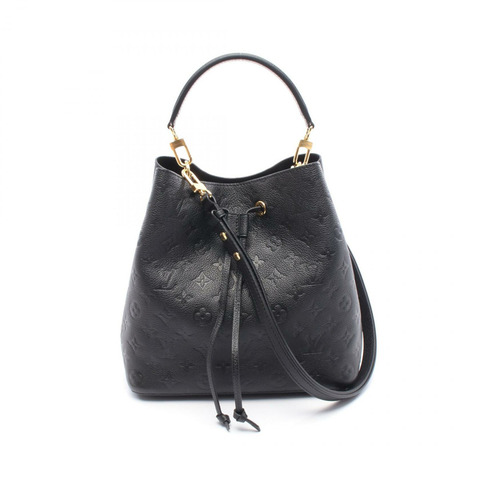 LOUIS VUITTON NeoNoe 2Way 單肩包 M45256 Monogram Empreinte 皮革 黑色