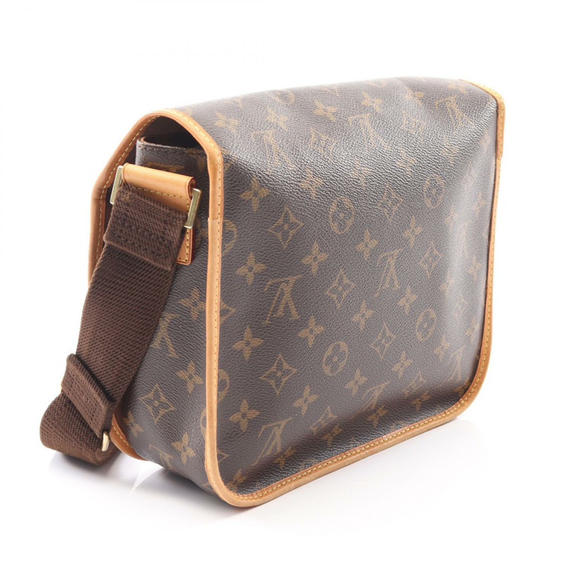 LOUIS VUITTON Messenger PM Bosphore 單肩包 M40106 字母帆布 二手 LV-1