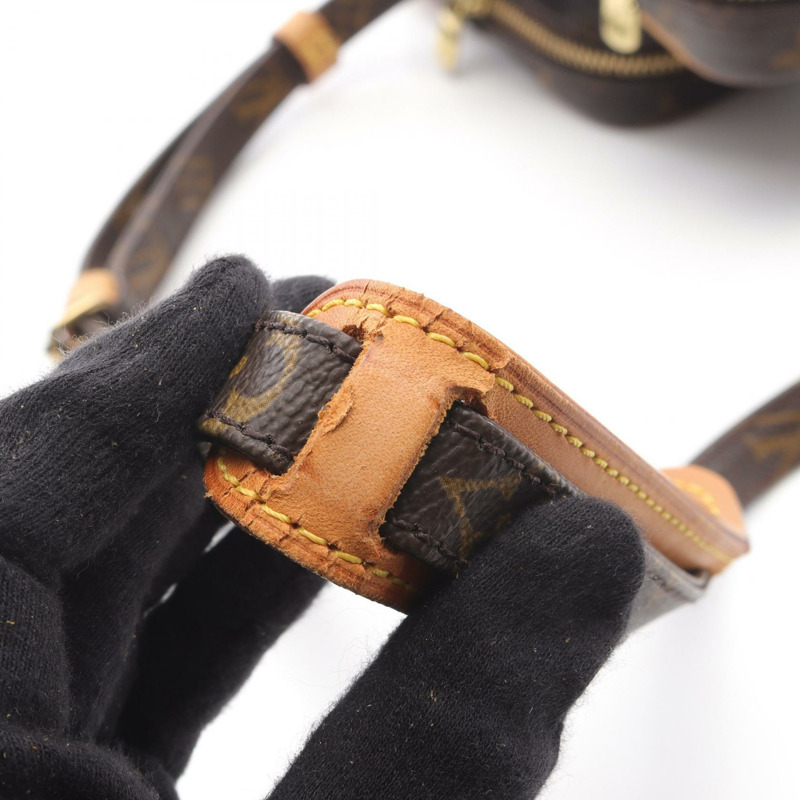 LOUIS VUITTON Amazon 斜背包 M45236 字母帆布 二手 LV-8