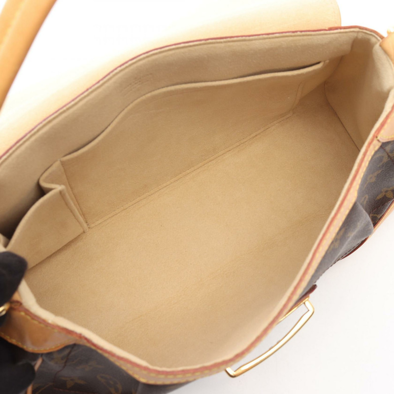 LOUIS VUITTON Beverly 中型單肩包手提包 M40121 字母帆布二手 LV-2
