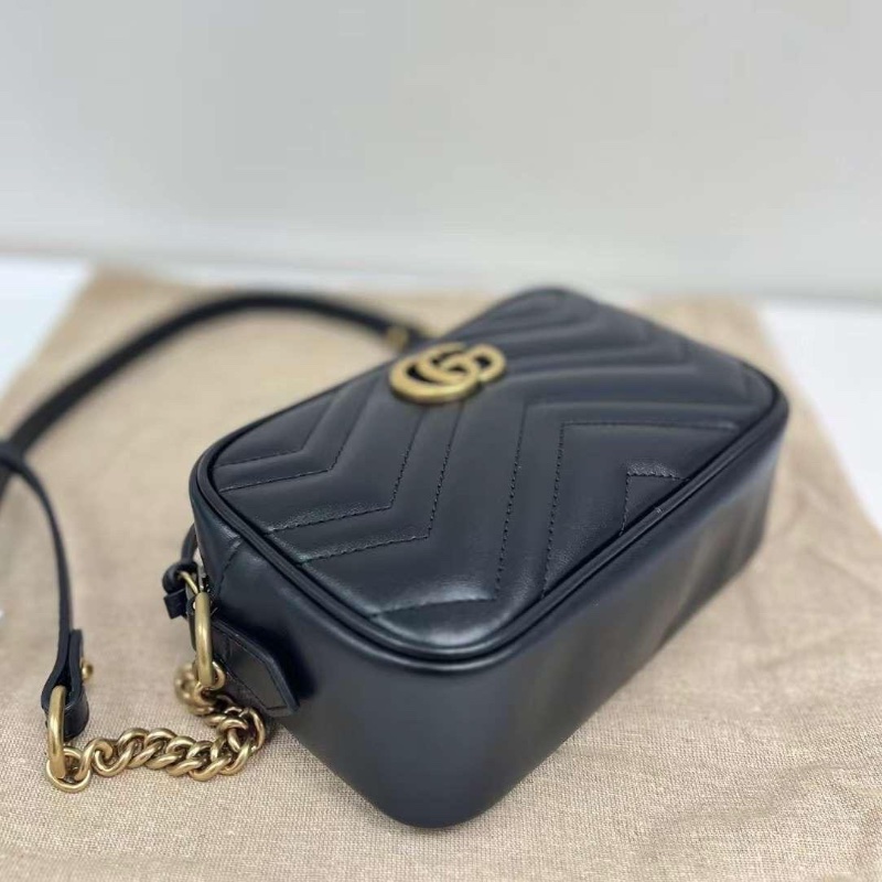 Gucci GG camera black bag-3