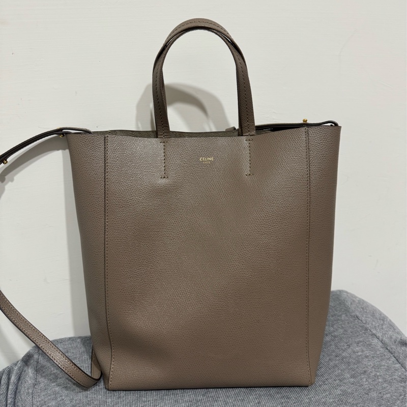 Celine 大象灰Cabas托特包兩用手提包-0