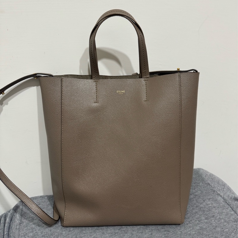 Celine 大象灰Cabas托特包兩用手提包-5