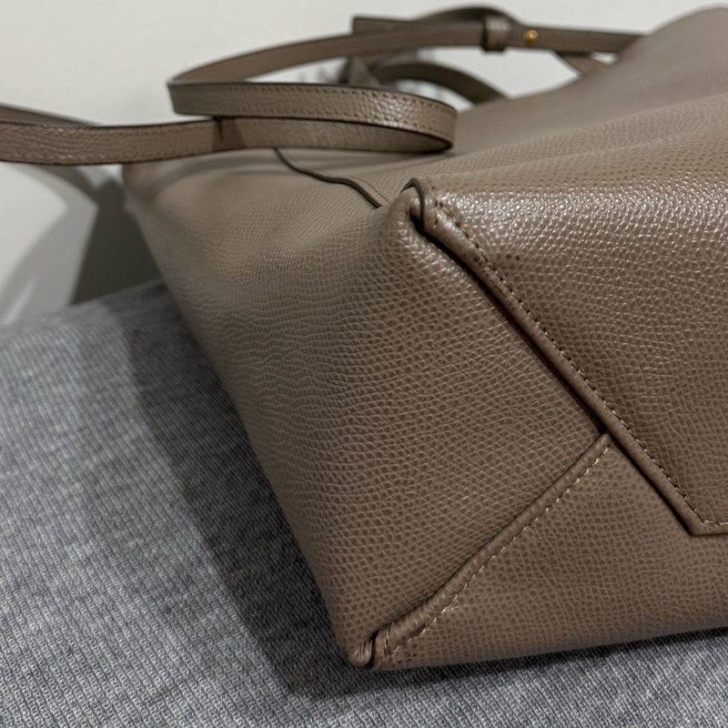 Celine 大象灰Cabas托特包兩用手提包-8