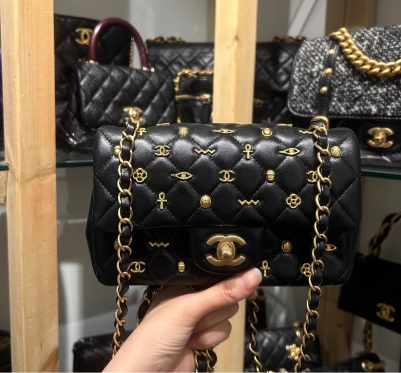 Chanel 19A lucky charms classic flap-0