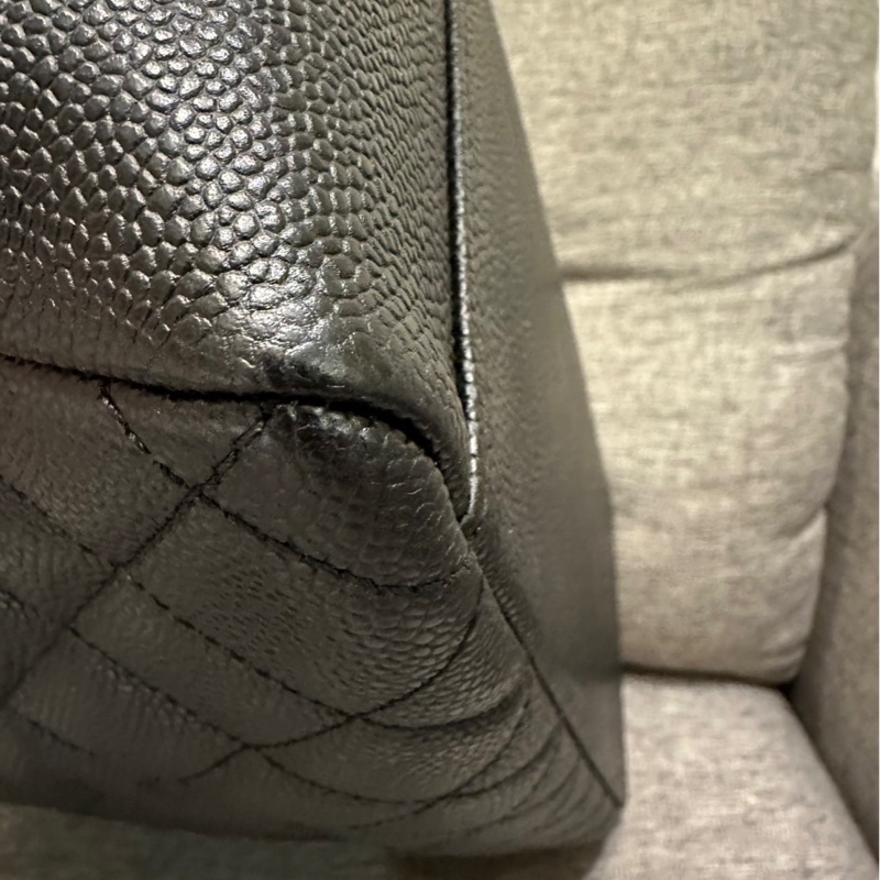 Chanel gst 黑金荔枝皮-4