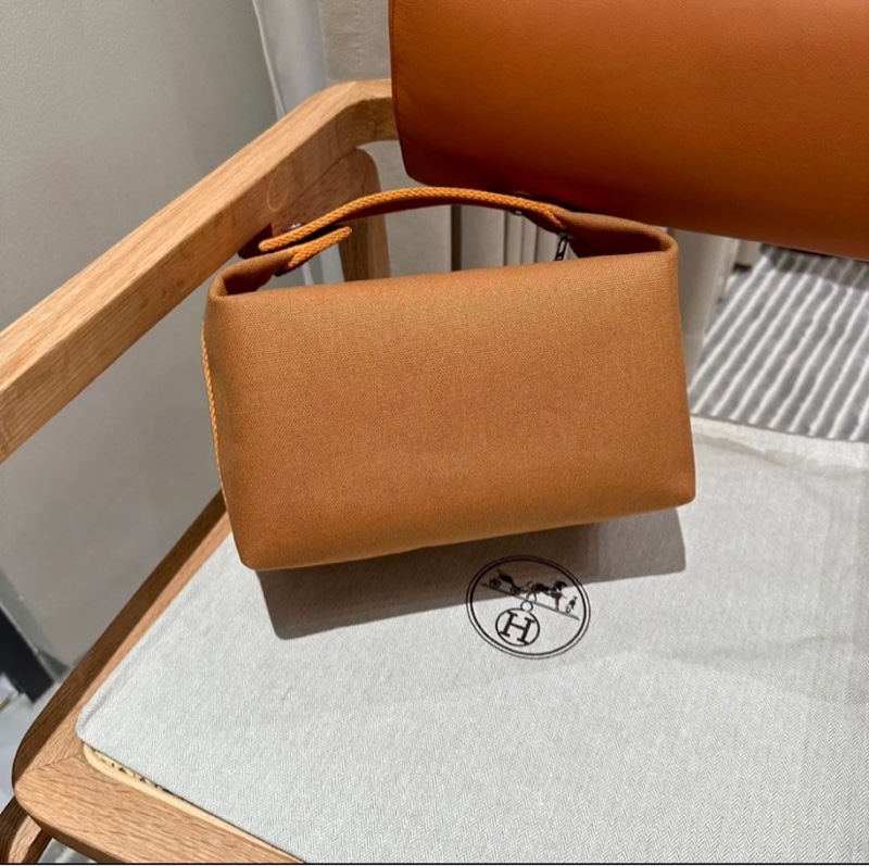 Hermes愛馬仕  全新 Bride a Brac Bag便當盒化妝包-大號-1