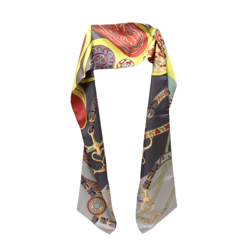 Hermes Silk Festival des Amazones Maxi Twilly Scarf-0