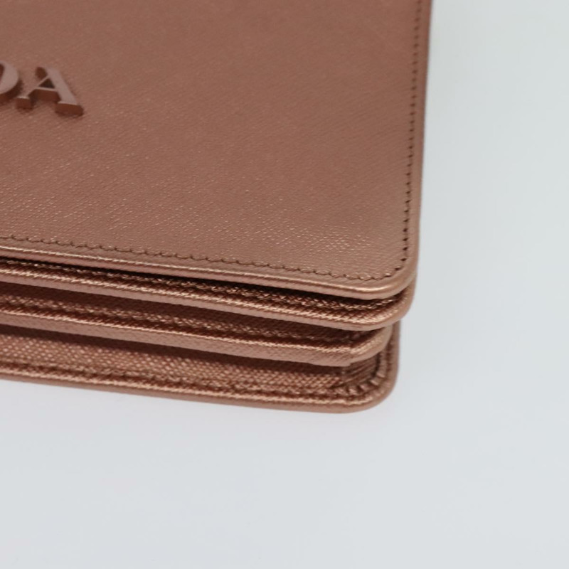 【日本直送】PRADA 鏈條單肩包 皮革 粉紅色 金色 正品 127990-15