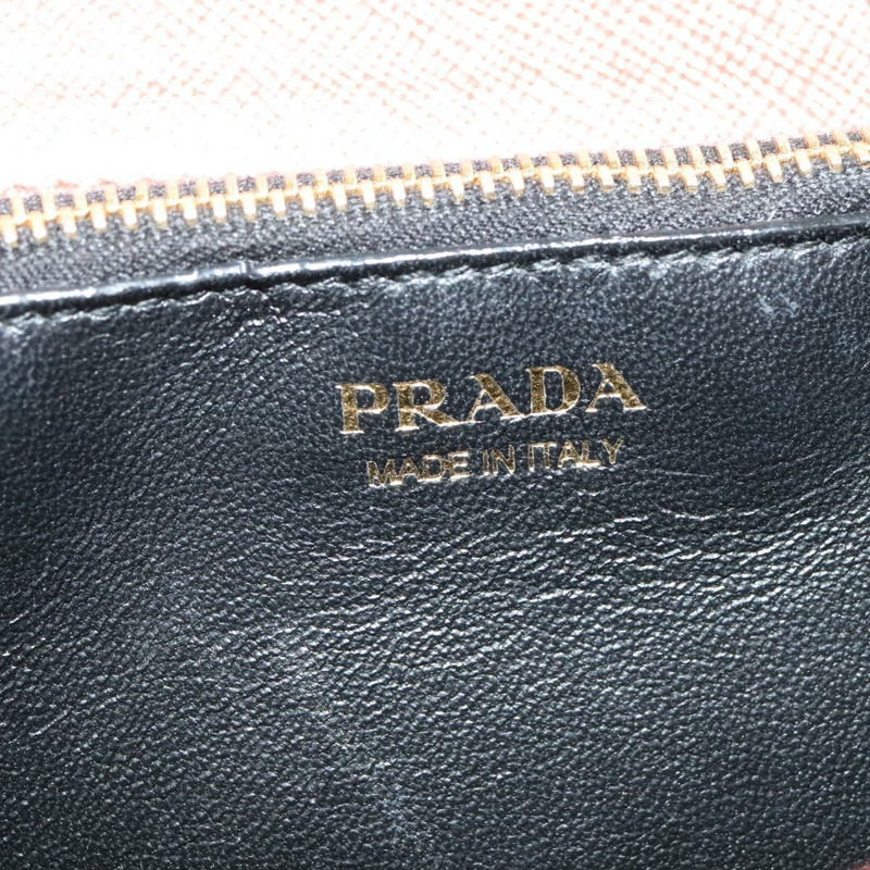 【日本直送】PRADA 鏈條單肩包 皮革 粉紅色 金色 正品 127990-18