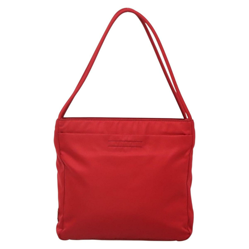 【日本直送】PRADA 手提包 尼龍 紅色 正品 SW1454-12