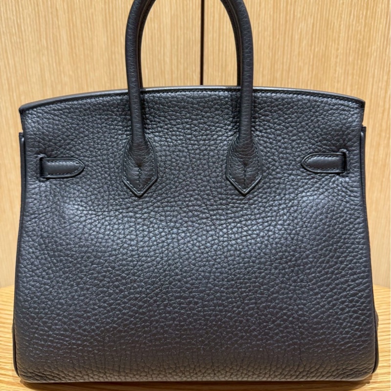 HERMÈS Birkin 25公分 黑色金扣-1