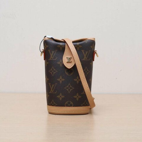 LOUIS VUITTON Foldme薯條包老花PVC晶片肩背包