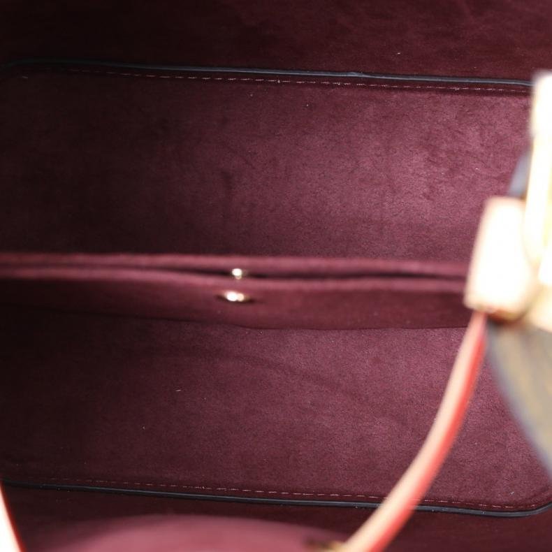 LOUIS VUITTON NÉONOÉ水桶包BB20老花PVC金扣晶片肩背包-5