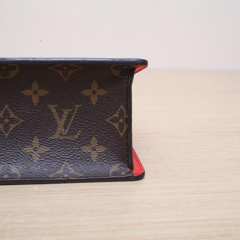 LOUIS VUITTON SpringStreet手提包藍色漆皮/PVC/EPI水波紋牛皮銀扣2019肩背包-3