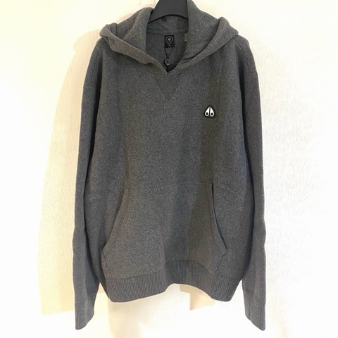 Moose Knuckles 男款 羊絨 帽衫 偏大 #M