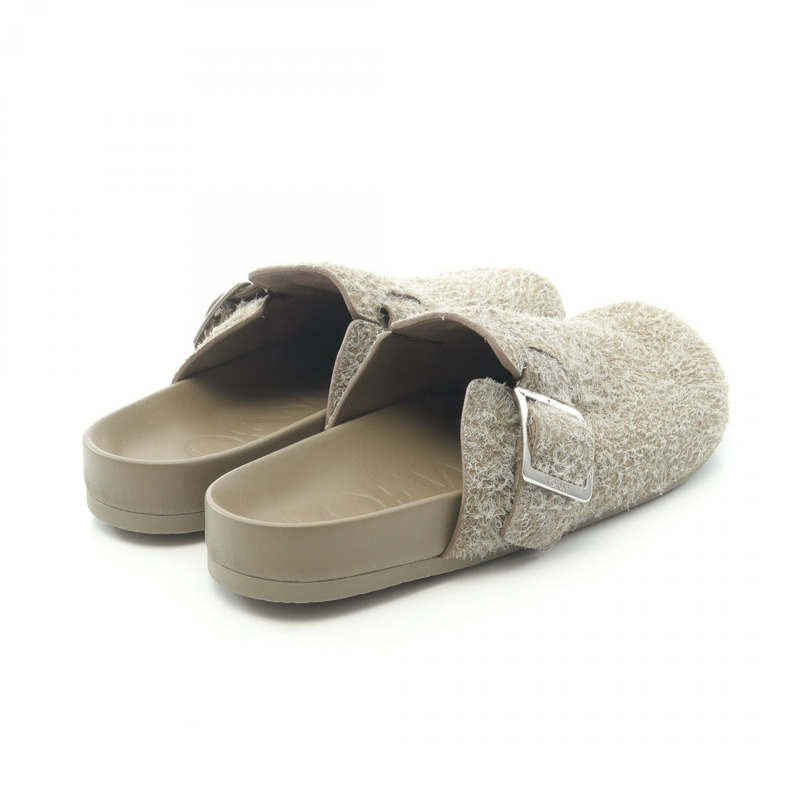LOEWE Ease Buckle Mules 涼鞋 M816V29X12416041 拉絨絨面革 #41 新款 女款-1