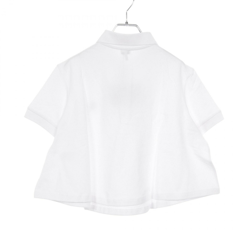 LOEWE Anagram 棉質珠地網眼 Polo 衫 S359Y23XAI2100S 棉質白色 全新 女款-1