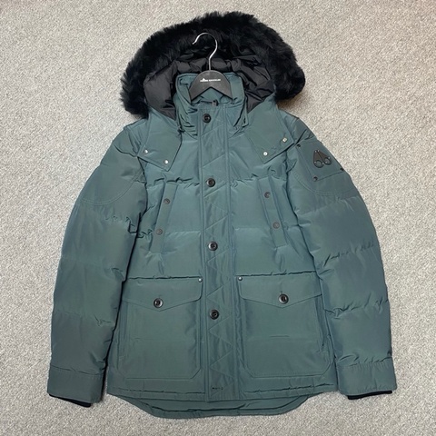Moose Knuckles Onyx-Round Island 男款 連帽羽絨 #S