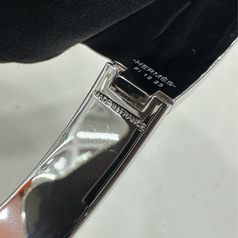 Hermès 愛馬仕 Clic H型淡藍色手環-4