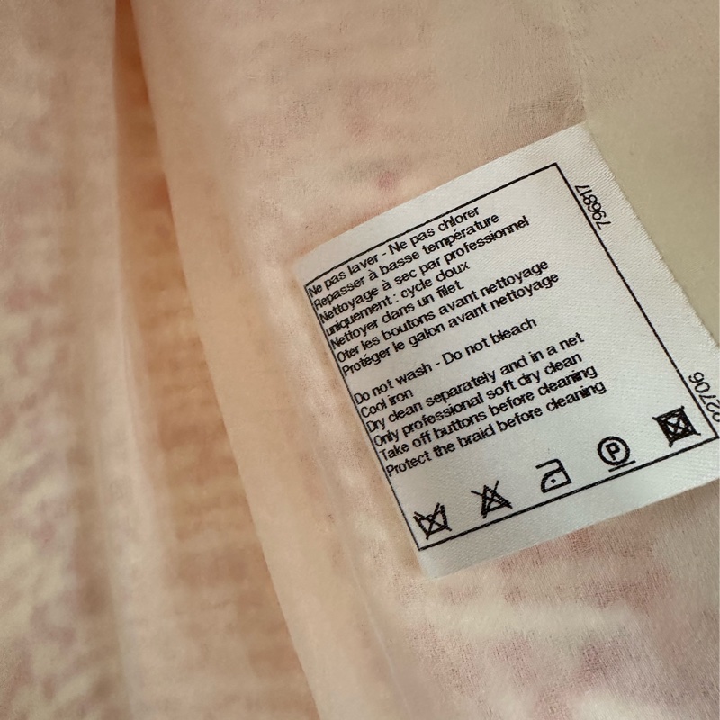CHANEL海報11P走秀款粗呢短外套36碼-8