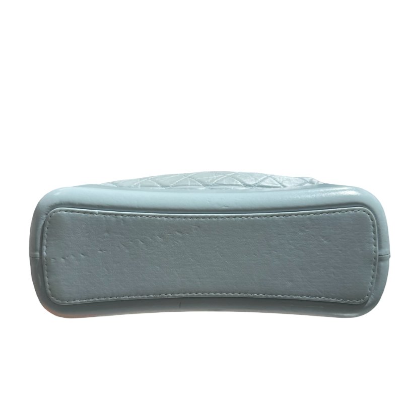 CHANEL GABRIELLE LIGHT BLUE LAMBSKIN-4
