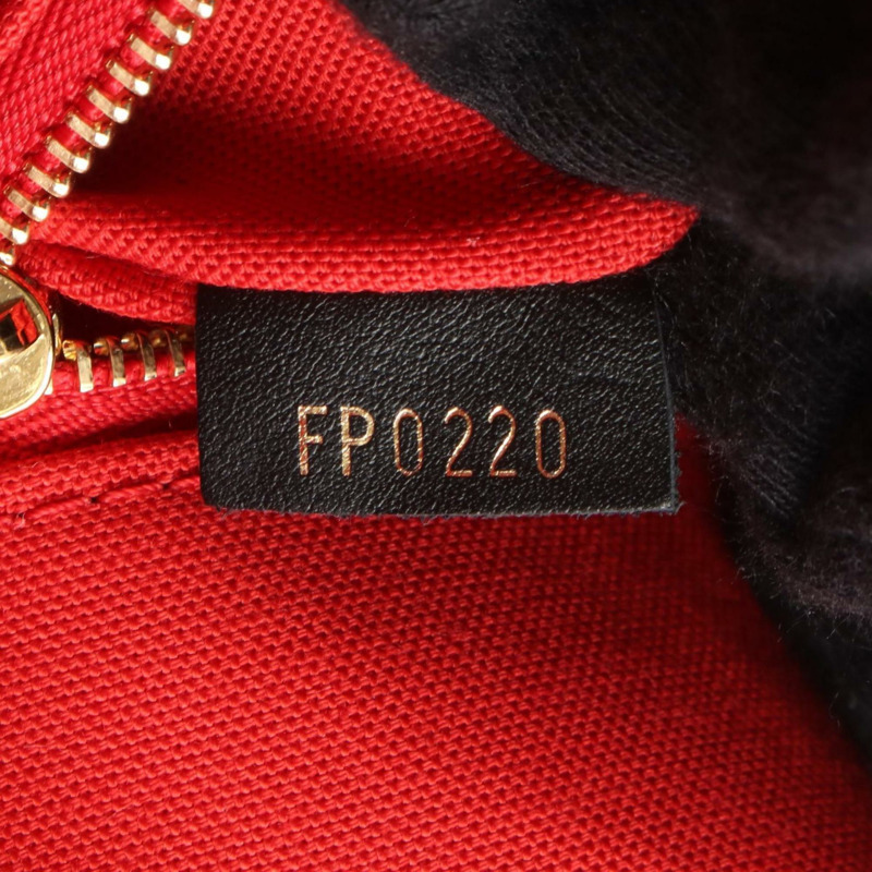 Louis Vuitton On the Go GM 手提包，PVC 塗佈帆布 Monogram Giant Reverse，女款，棕色/米色，M44576-4