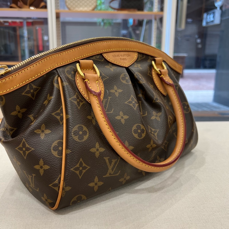 LV Tivoli PM Monogram 老花 水餃包手提包-2