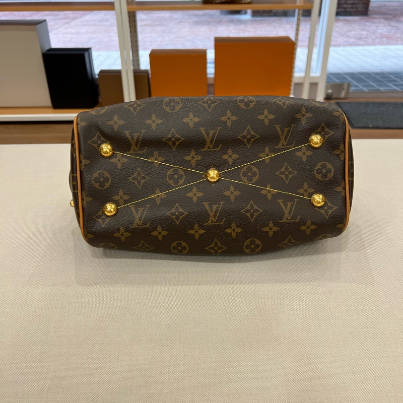 LV Tivoli PM Monogram 老花 水餃包手提包-12