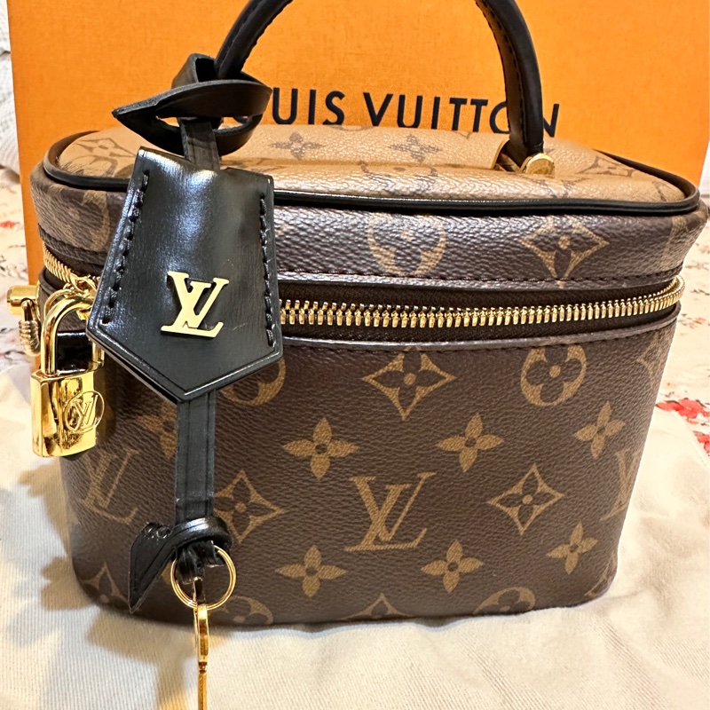 Louis Vuitton Vanity PM化妝盒子手提肩背斜背包-0