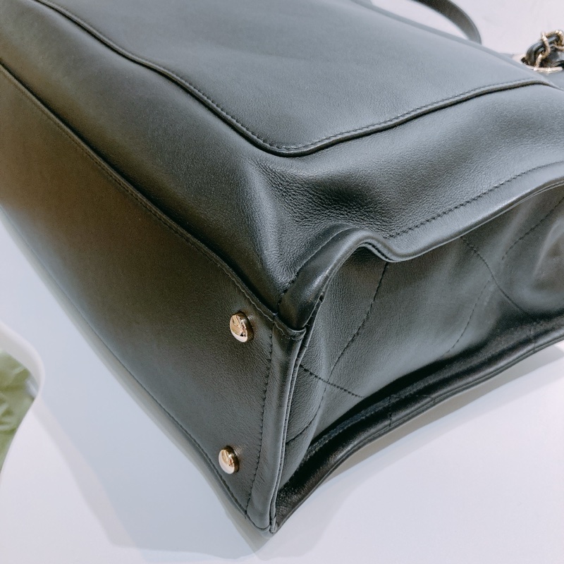 TW4464 Chanel 香奈兒 新款CC大logo托特包Coco Mark Tote Bag Calfskin-5