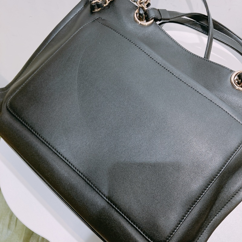 TW4464 Chanel 香奈兒 新款CC大logo托特包Coco Mark Tote Bag Calfskin-9
