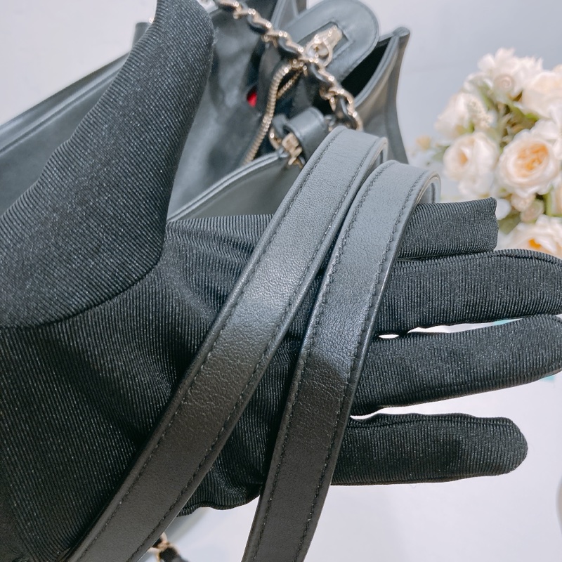 TW4464 Chanel 香奈兒 新款CC大logo托特包Coco Mark Tote Bag Calfskin-18