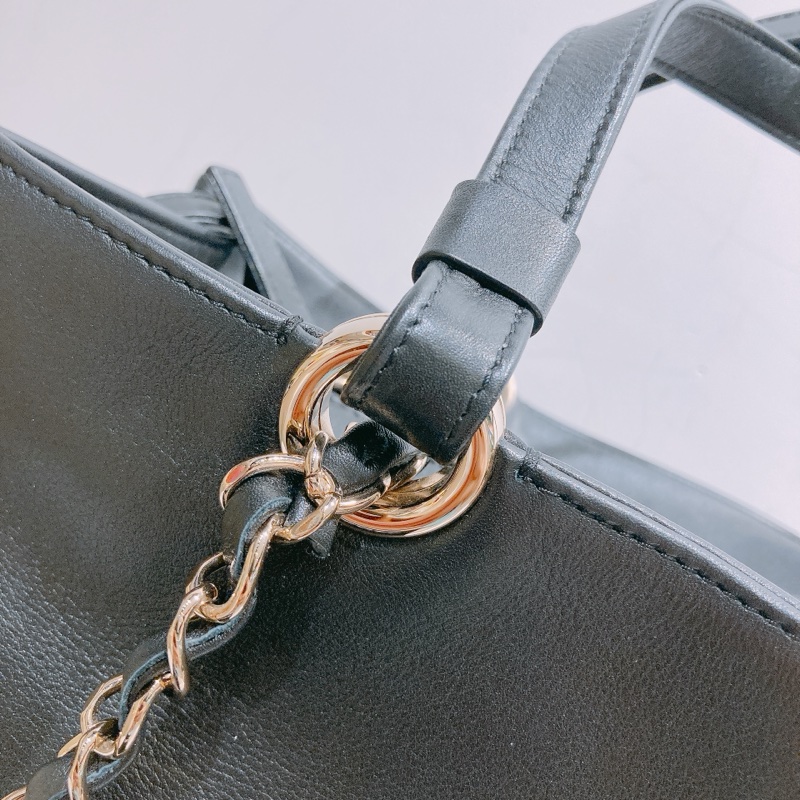 TW4464 Chanel 香奈兒 新款CC大logo托特包Coco Mark Tote Bag Calfskin-22