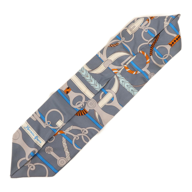 HERMES 絲質Twilly絲巾-2