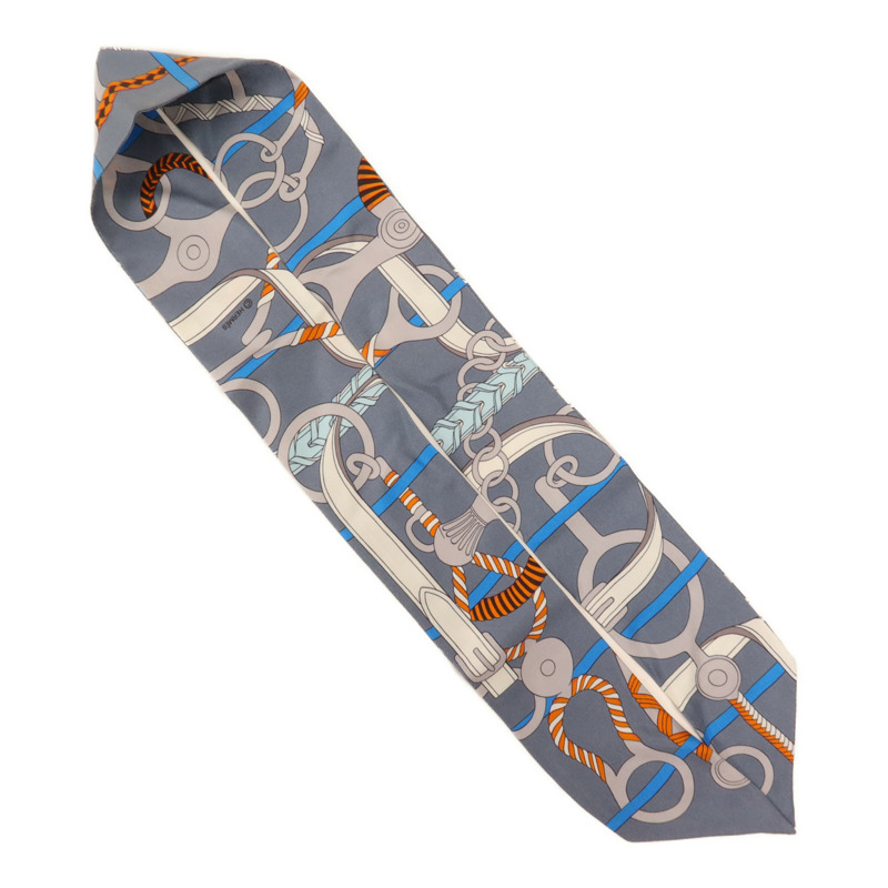 HERMES 絲質Twilly絲巾-3