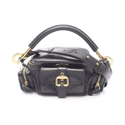 Chloe 小號相機單肩包 CHC24AS534N83001 皮革黑色 全新 女款