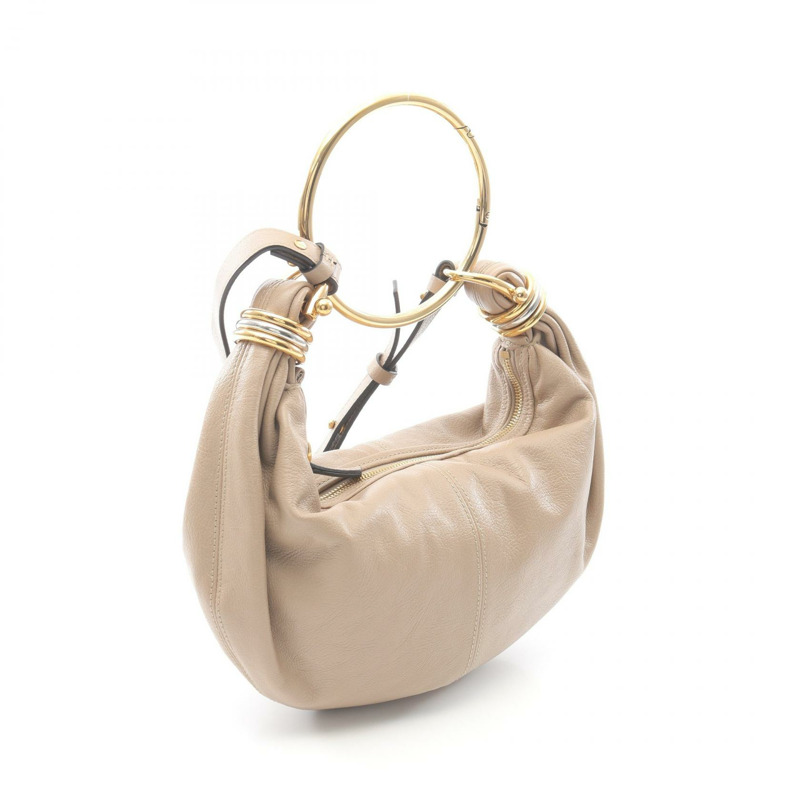 Chloe BRACELET HOBO S 單肩包 CHC24AS611N7220E 皮革 棕色 全新 女款-1