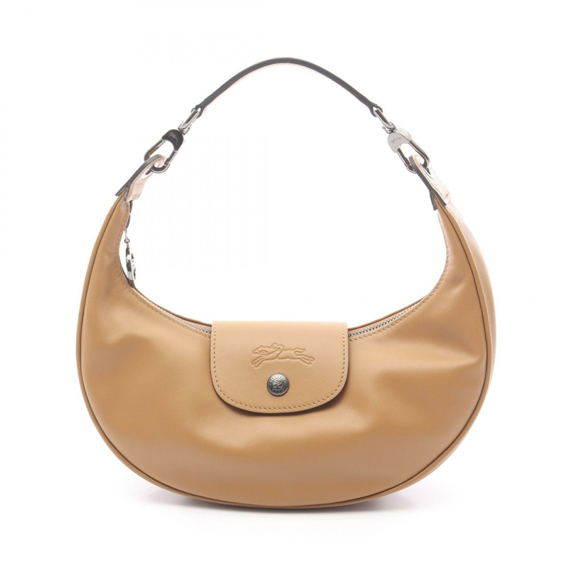 Longchamp Le Pliage Extra S 肩背包 10316987004 皮革 棕色 全新 女士-0