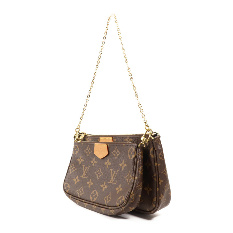 LOUIS VUITTON Monogram Multi Pochette Accessoires金扣肩背袋-2