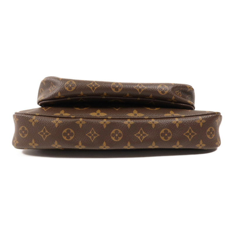 LOUIS VUITTON Monogram Multi Pochette Accessoires金扣肩背袋-3