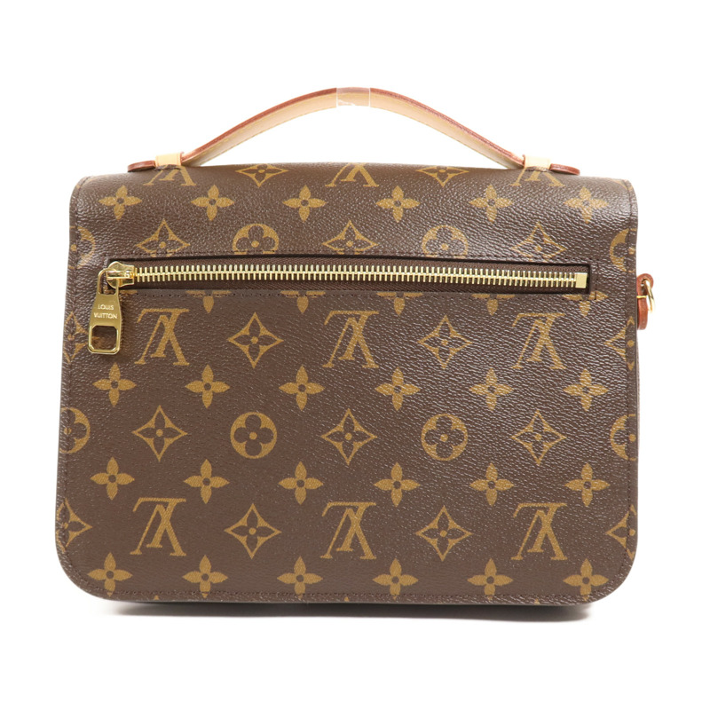 LOUIS VUITTON Monogram Pochette Metis MM金扣手挽肩背兩用袋-1
