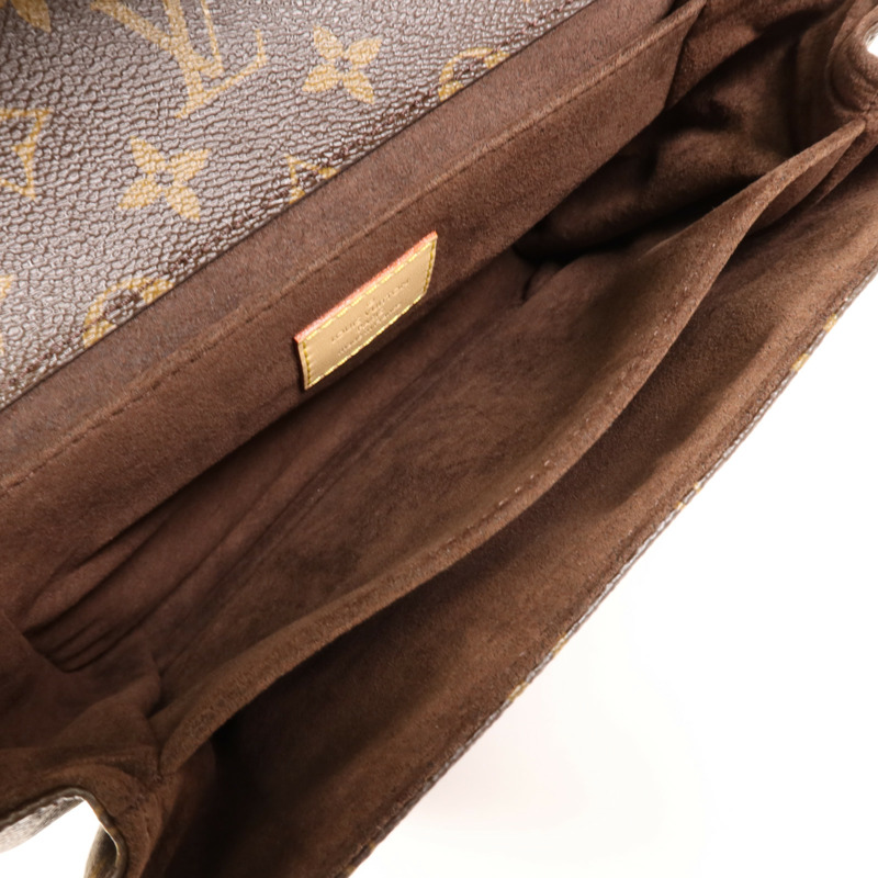 LOUIS VUITTON Monogram Pochette Metis MM金扣手挽肩背兩用袋-9