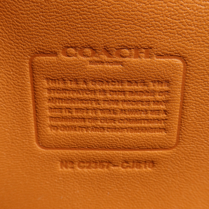 COACH 帆布Shoulder Bag銀扣肩背袋-10