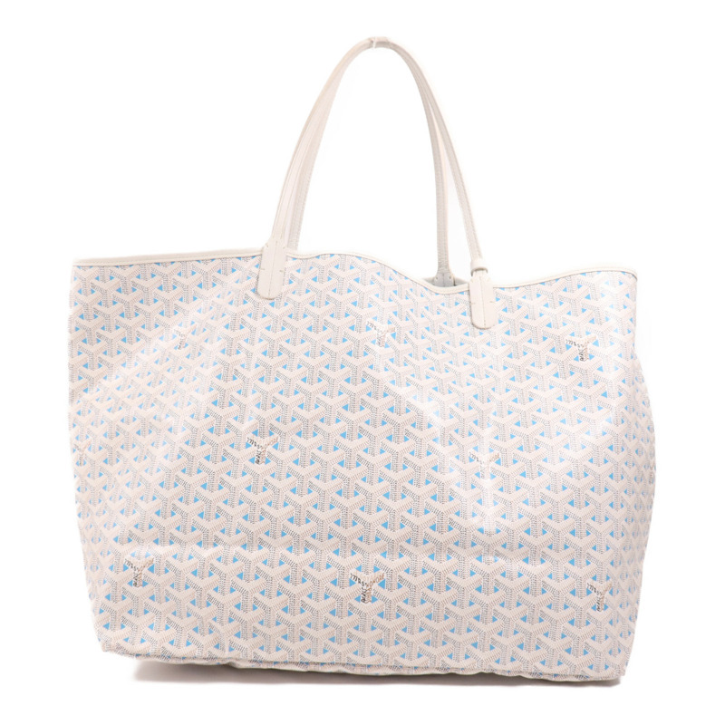 GOYARD 塗層帆布Saint Louis GM銀扣手挽袋-1