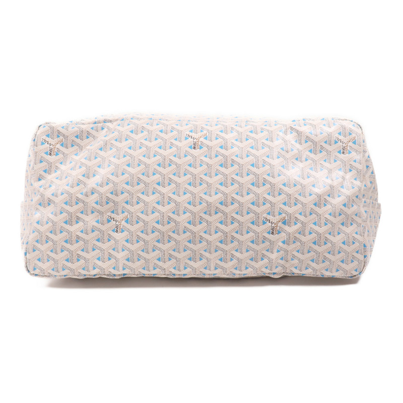 GOYARD 塗層帆布Saint Louis GM銀扣手挽袋-3