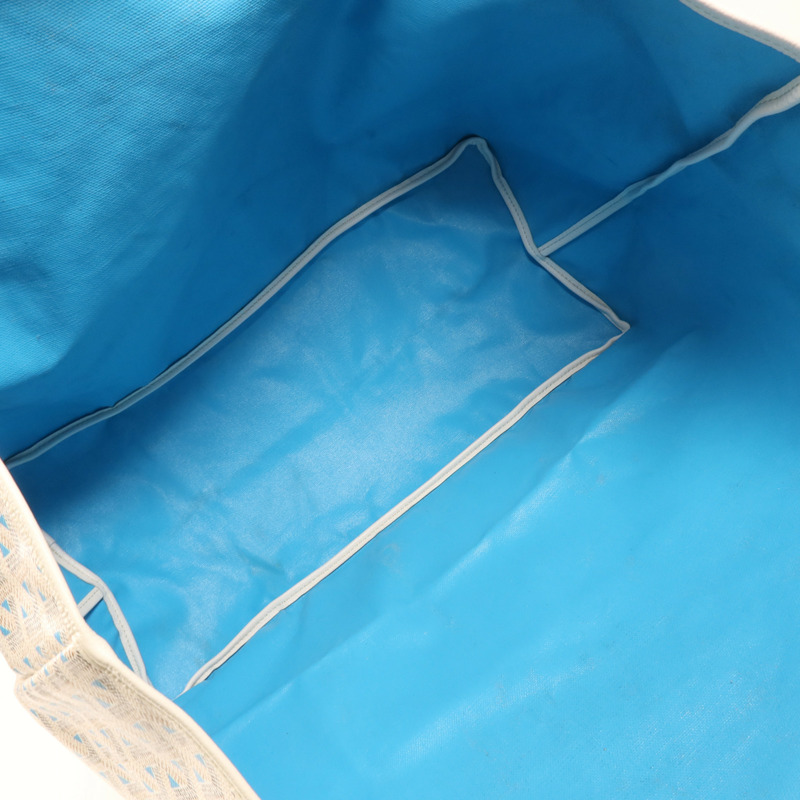 GOYARD 塗層帆布Saint Louis GM銀扣手挽袋-9