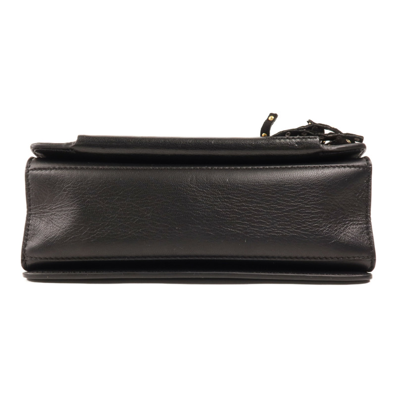 GIVENCHY 皮革Shoulder Bag金扣手挽肩背兩用袋-3